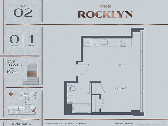 2nd image of 20 Rockwell Pl #2302