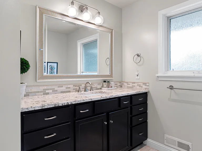 Third Bedroom's Full Bath (Serves As Powder Room)
