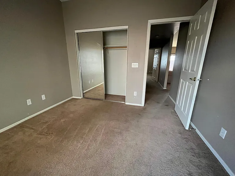 3rd bedroom closet, passage between 2nd and 3rd bedroom.