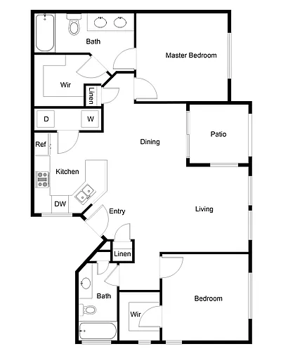 Floor plan Saguaro