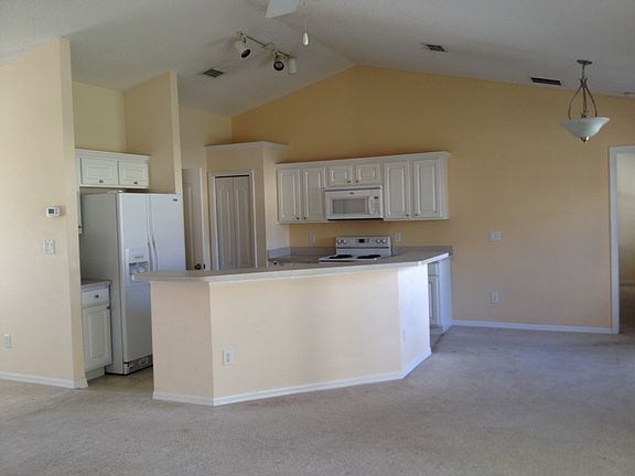 Kitchen from living room