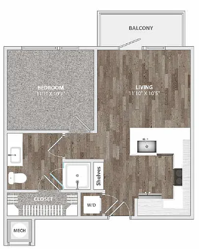 Floor plan A1a