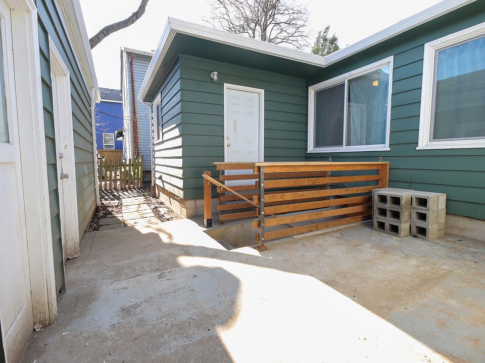 Rear Patio/Basement Access