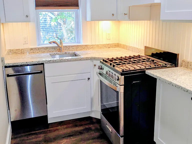 Kitchen has all new stainless appliances