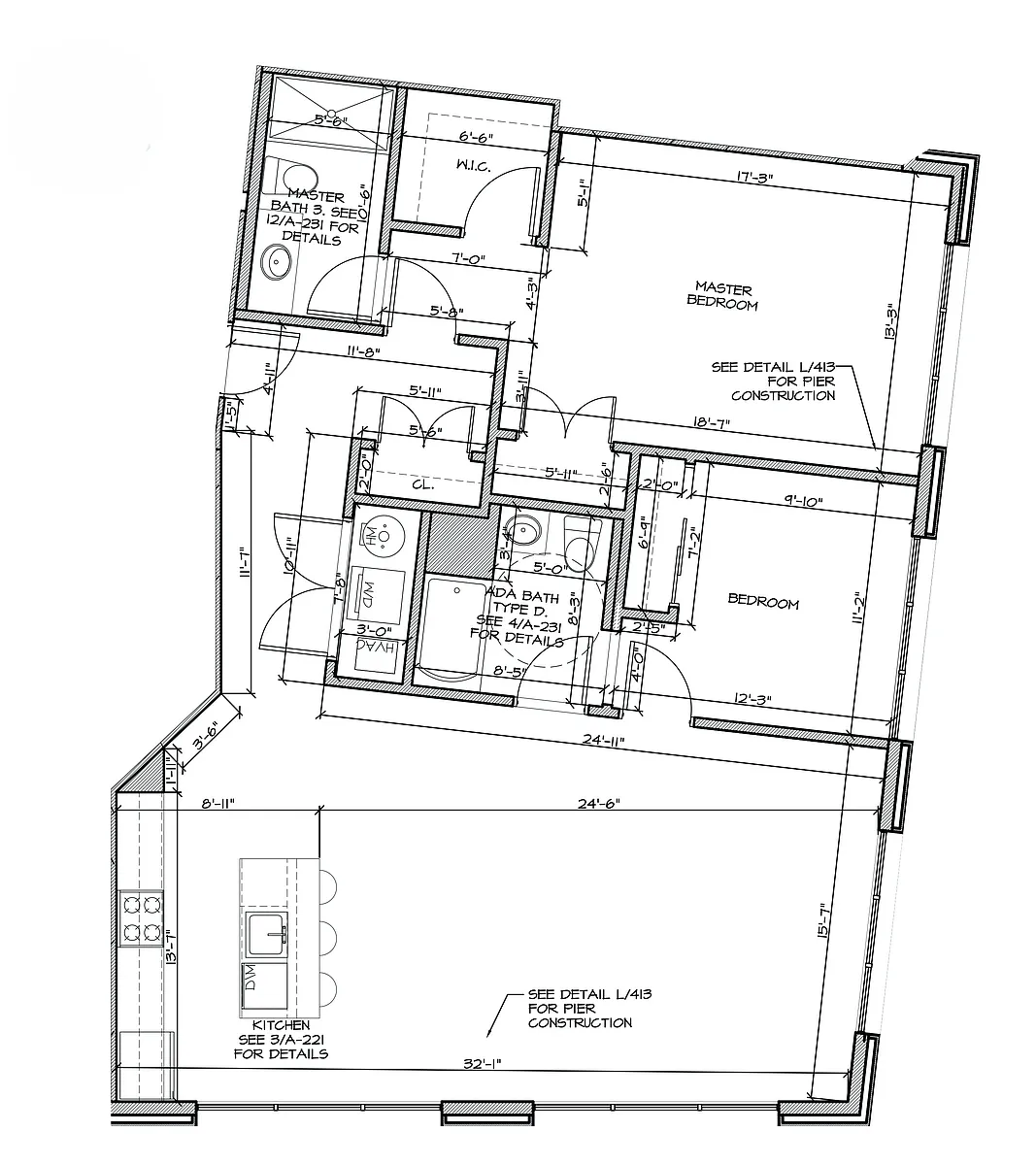 Floor plan 2BR2BAE