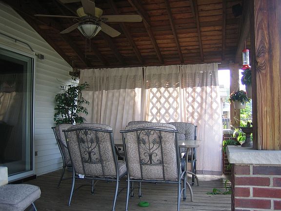 roofed deck for all year fun