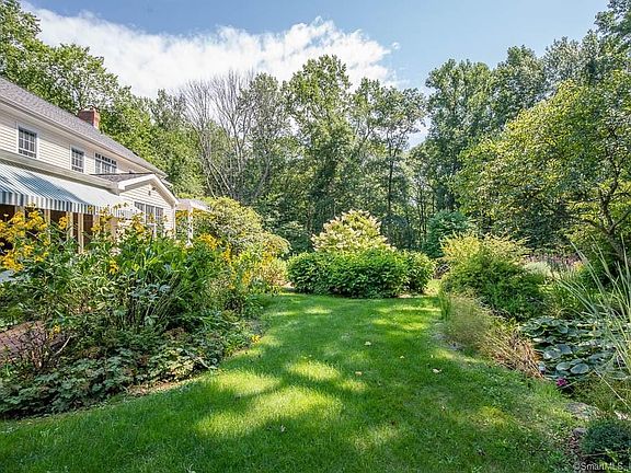 Another view of the award-winning gardens at 70 Penny Lane.