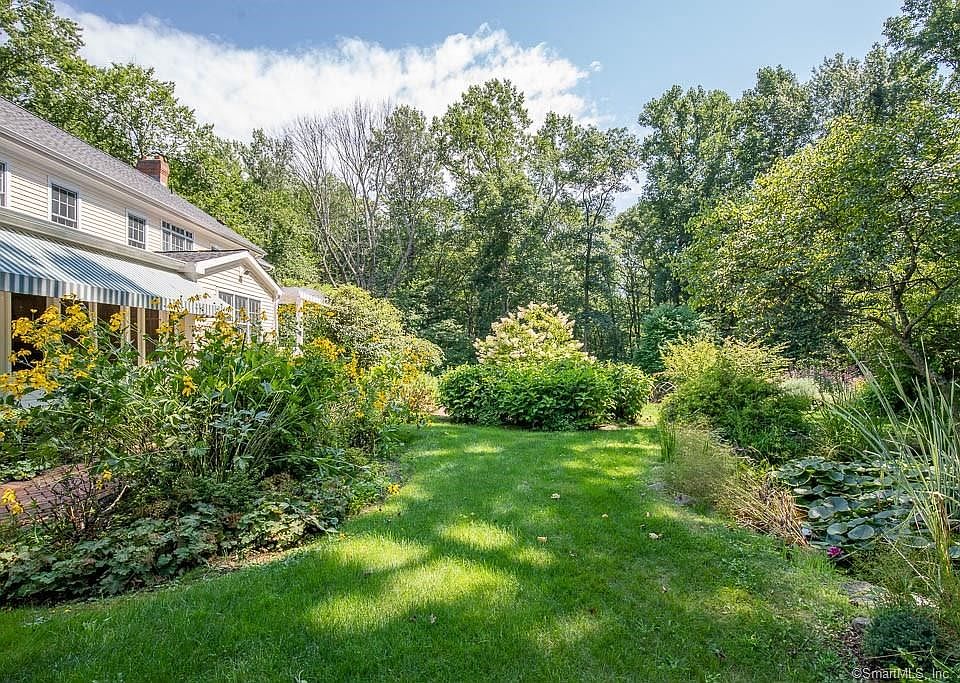 Another view of the award-winning gardens at 70 Penny Lane.