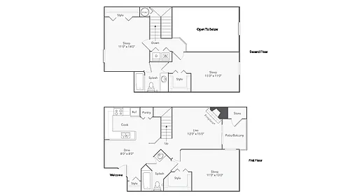 Floor plan Douglas