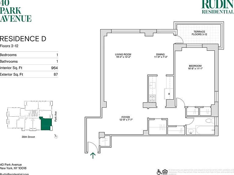 40 Park Ave #2D — Photo 2