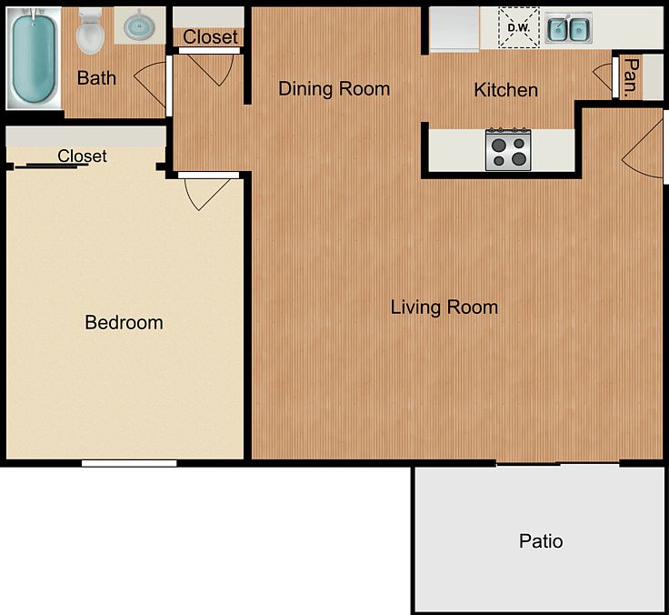 2nd image of 3200 Federal Rd APT 128