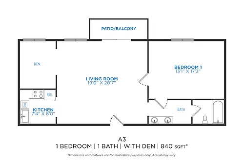 Floor plan A3