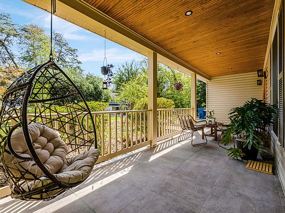 Welcoming porch