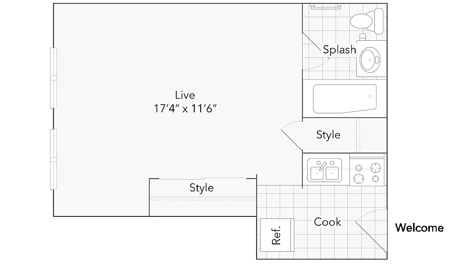 Floor plan S1