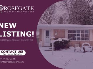 1054 Apache Rd #1, London, ON N5V 2W3