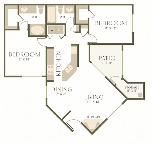 Floor plan B2