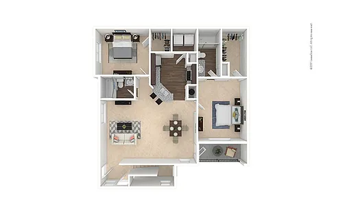 Floor plan B3A - Missouri City