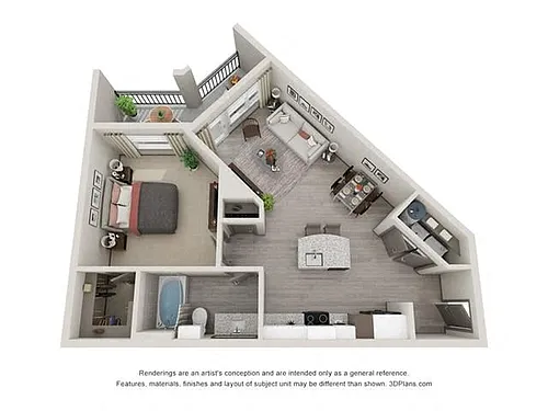Floor plan St. Croix