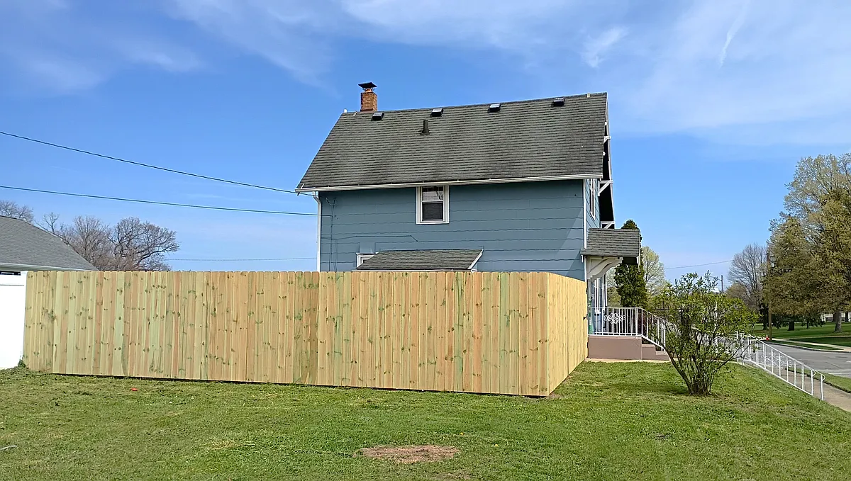 Open back lot with no rear neighbors _ wide, unobstructed space behind the home adds to the private, standalone feel. - 1101 Wilber St