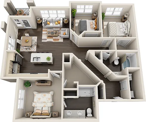 Floor plan C1