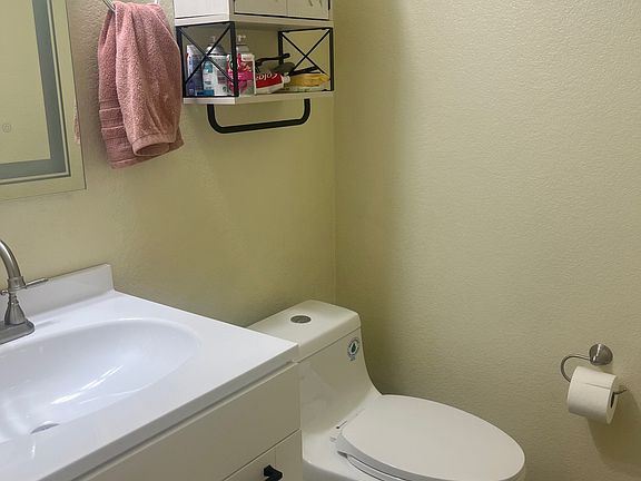 Half bath on first floor for guests