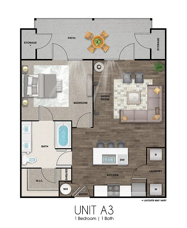 Floor plan A3A