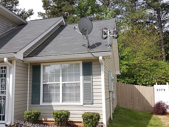 Satellite TV dish