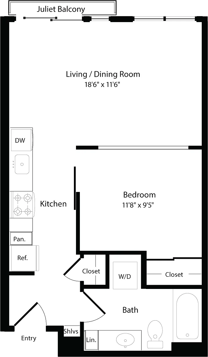 Floor plan O3 West- Floor 6