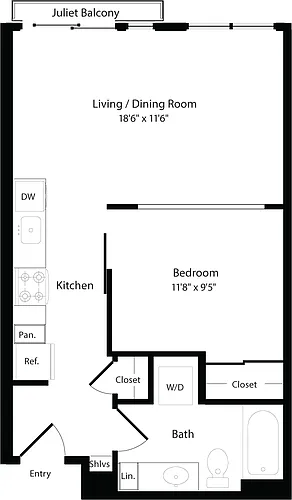 Floor plan O3 West- Floor 6