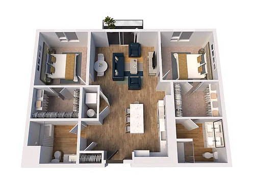 Floor plan C6