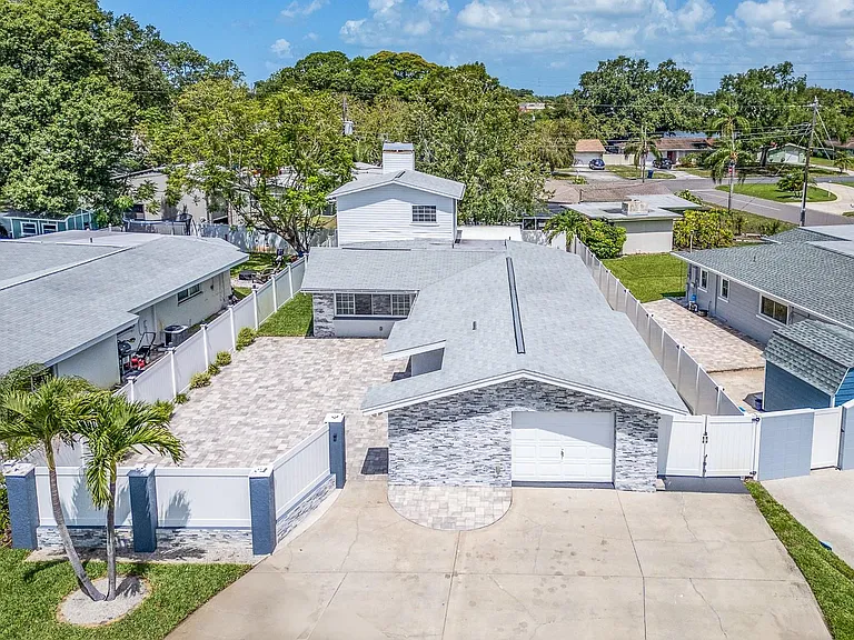 Another view of the home from up above.