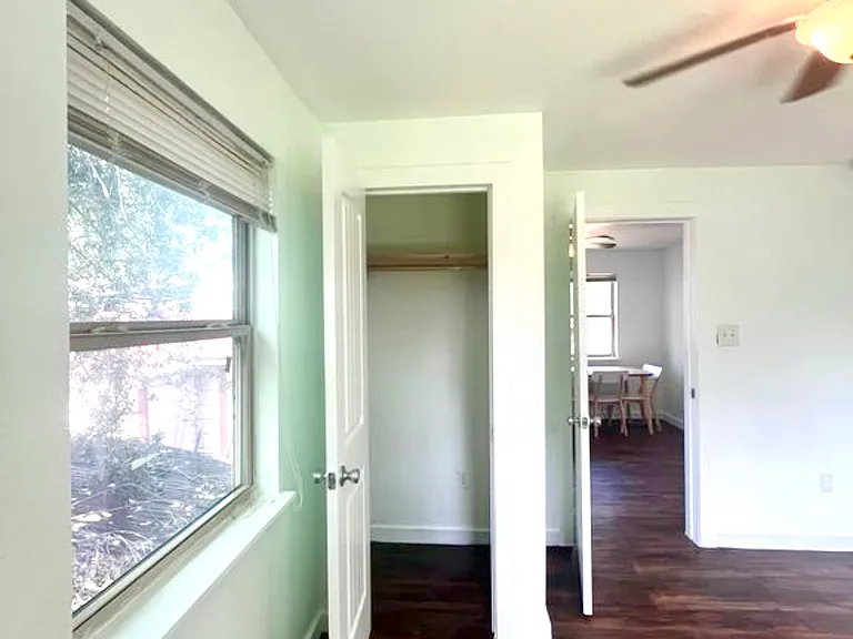 Second bedroom/office comesj with a closet as well