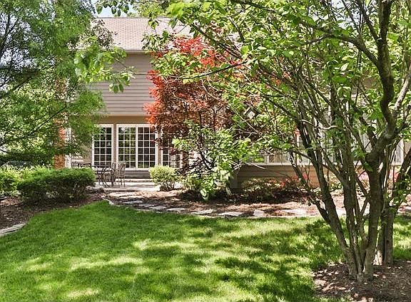 Lush landscaping.  Professionally designed.