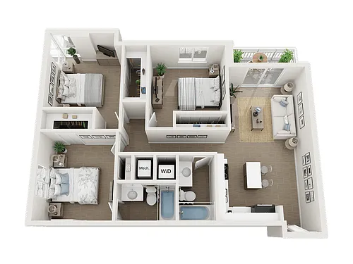 Floor plan Como