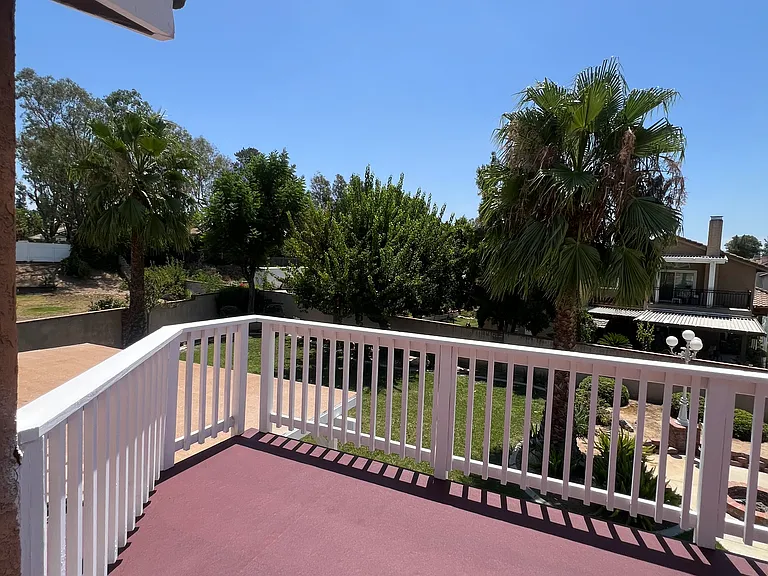Primary Bedroom Balcony