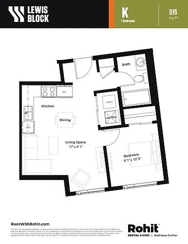 Floor plan 218A
