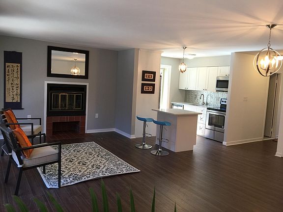 living room- kitchen combo