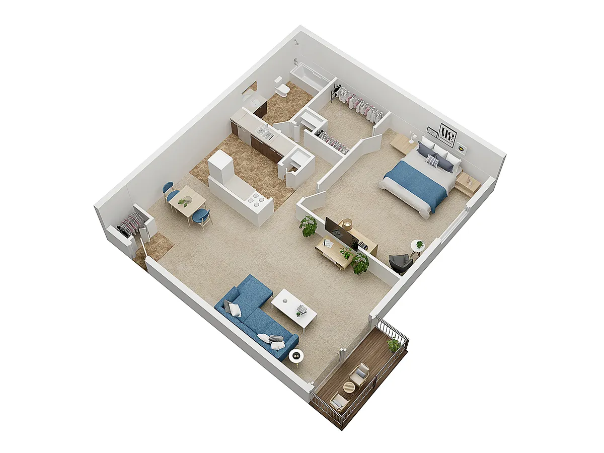 Floor plan The Duckworth