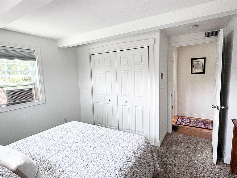 Main floor bedroom with closet