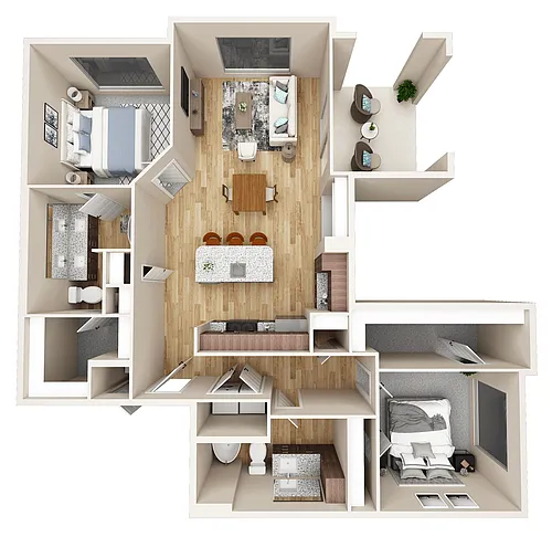 Floor plan B4