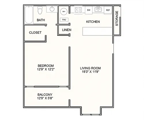 Floor plan Amethyst