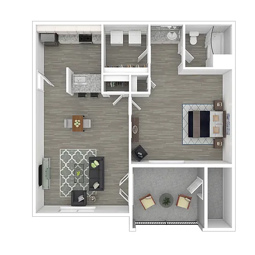 Floor plan Oak