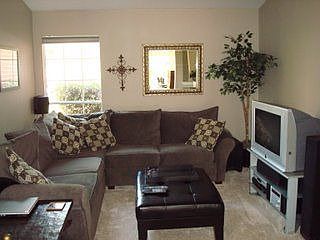 formal dining room being used as a TV room