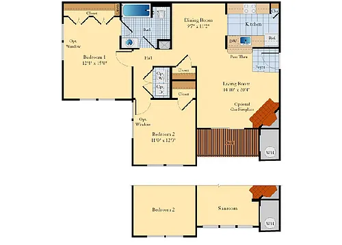 Floor plan B2