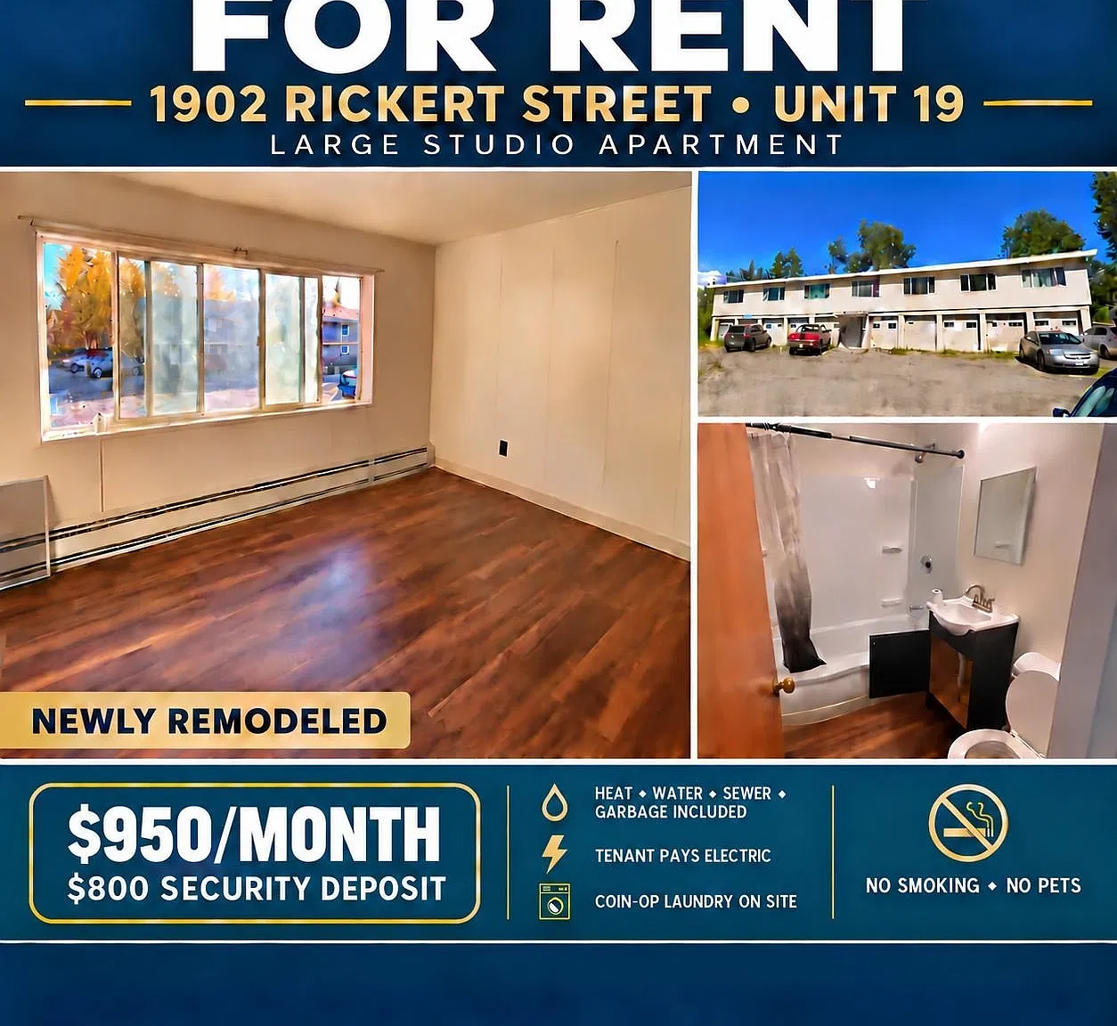 1 bed, $950 — Photo 1