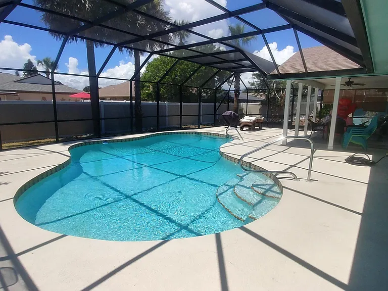 Another angle of the pool