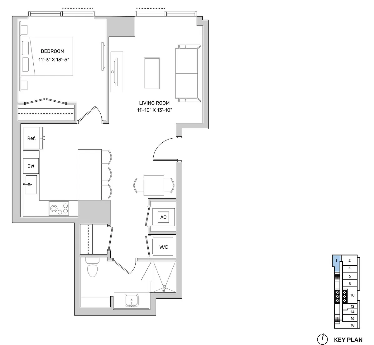 Floor plan A1