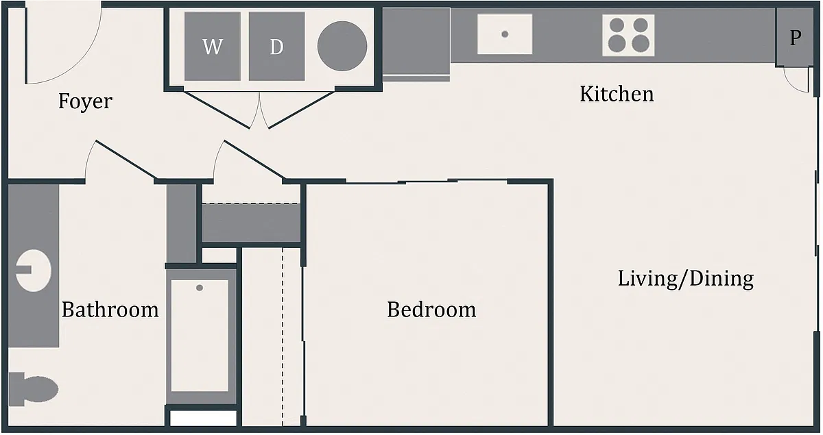 Floor plan Kandel ADA