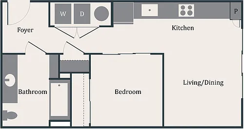 Floor plan Kandel ADA