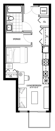Floor plan 413